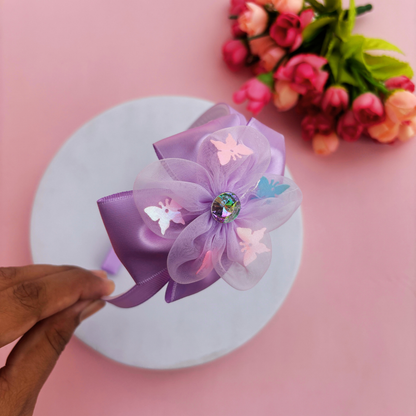 Bow Flower Headband
