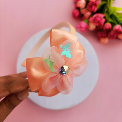 Bow Flower Headband