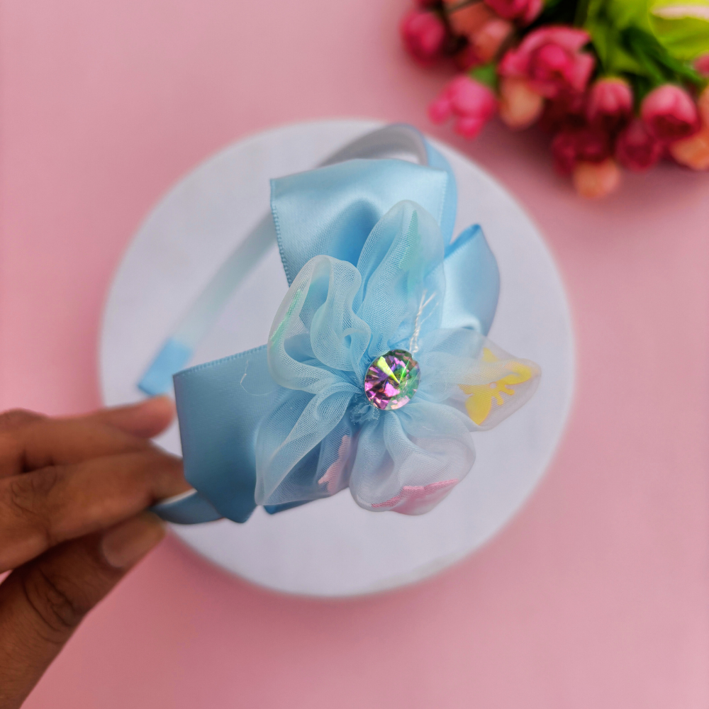 Bow Flower Headband