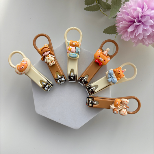 Nude Bear Charm Nail Cutter